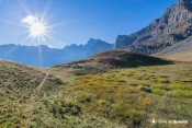 ambiance lunaire sous le premier soleil