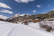 arrivee au foyer ski de fond ceillac