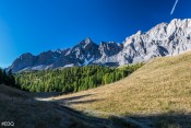 Arrivée au lac Miroir