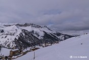 arrivee saint veran en raquette