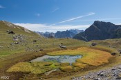 L'automne depuis le Lac de la Vallette