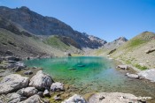 berges lac bleu vallon houerts deversoir