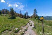 bifurcation fontantie sentier col fromage