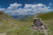 cairn col clot du loup pas du chai vue sur peynin