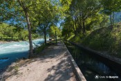 canal remontee saint clement au printemps