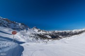 Depuis le Haut de la Piste des Fontinets