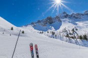 Vue sur Pic Heuviere et Coste Belle