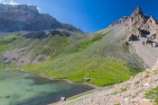col de la rousse au dessus lac lauzon