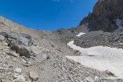 couloir vallon selette neve sentier sous le col houerts