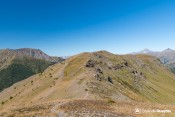 crete gr58 peyra plata gilly depuis sommet lauziere
