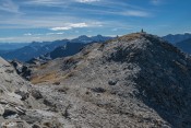 Les crêtes sous le pic Foréant