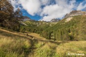 debut sentier rochebrune au fond