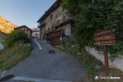 depart parking le roux abries col saint martin
