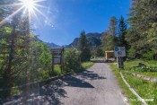 depart rando vallon laugier parking basse rua