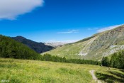 derniere montee sous clausis soleil vue vallee ca grimpe