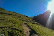 Dernière montée sous le Col Vieux