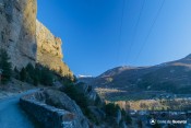 derniers rayons sur roc mont dauphin