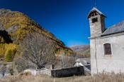Eglise de l'Echalp - Départ de randonnée