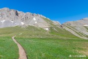 en direction du col du lauzon