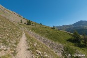 en route pour cuche sentier peas