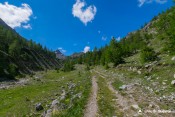 en route pour le col de furfande