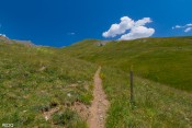 en route vers le clot du loup via vallons et prairies