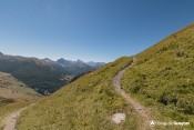 epingle dans les alpages sentier GR58 thures