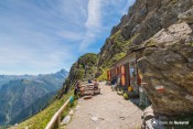 gardien refuge nino sardi devant viso