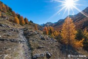 GR58 apres le thioure automne ceillac