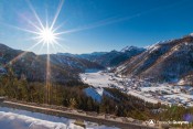 itineraire nordique izoard vue vallee arvieux brunissard