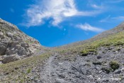 la croix col de serenne est en vue
