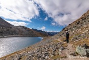 lac de la noire randonneur