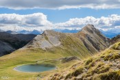 CVue sur la crête du Tronchet depuis le Lac de Souliers