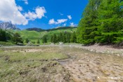 lac du lauzon en voie assechement