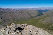 Le Col Agnel depuis le Pain de Sucre
