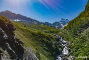 le guil devant le mont viso