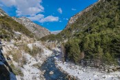 le guil sous la neige