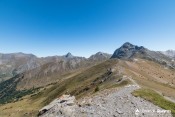 le pelvas et bric bouchet depuis gr58 cretes peyra plata
