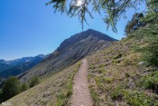 le sommet de clot la cime est en vue