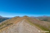 lignes de crete gr58 cretes peyra plata gilly