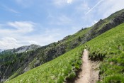 Depuis le sentier vers le Malrif, un balcon sur le Queyras