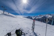 Arrivée du Téleski de Beauregard I - Piste du Lièvre
