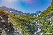 monsieur mont viso devant monsieur guil au grand belvedere