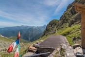 mont viso depuis toits refuge nino sardi