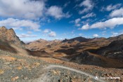 montee col noire virages vue sur vallon clausis