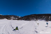 montee initiale piste lac roue
