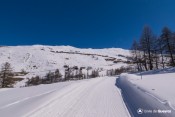 mur blanc neige au niveau du raux