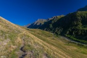 on se retourne en direction du col agnel