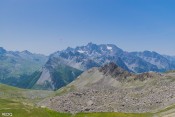 parapente depuis col girardin et devant aiguille chambeyron