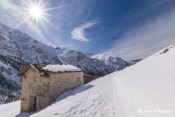 passage piste loups au dessus chapelle sainte elisabeth